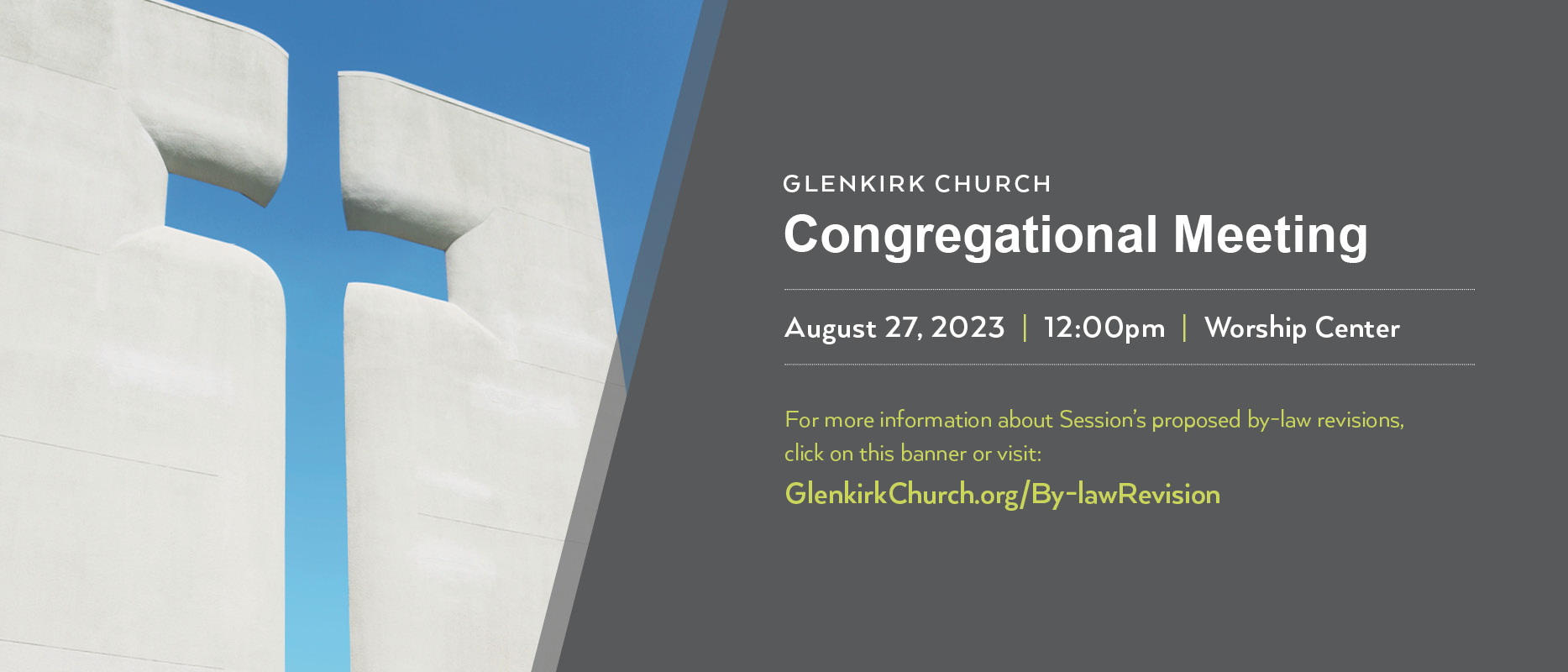 Glenkirk Church – Called to love God and His world.