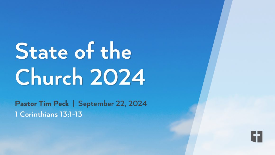 September 22, 2024 – The State of the Church (Message Only)